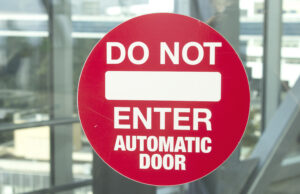 Do Not Enter Signboard