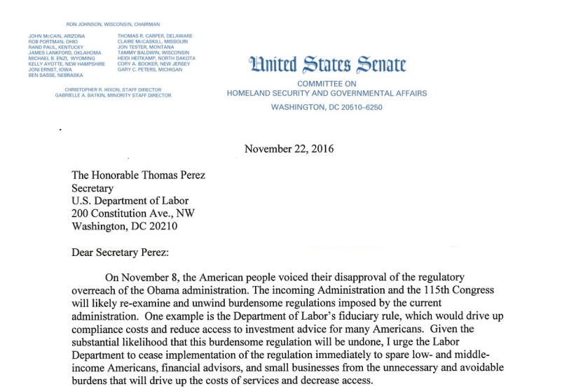 repeal of DOL fiduciary rule