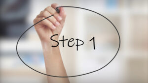 Step 1 