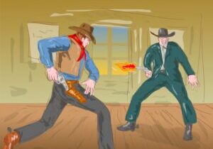 cowboy gunfight