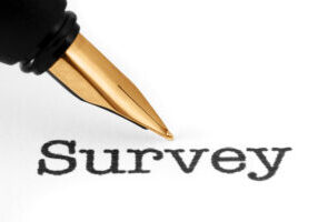 Fountain Pen On Survey